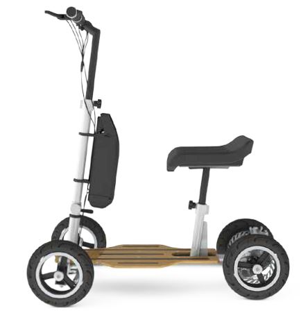 Electric Kick Scooter with Seat 2