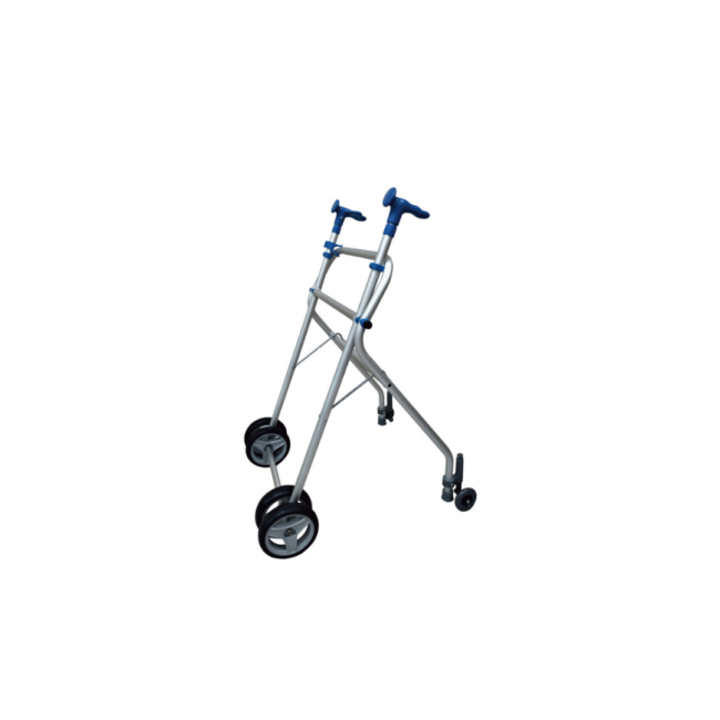 Aluminum Walker (w/o seat, w/ brakes), Walking Frame for Seniors