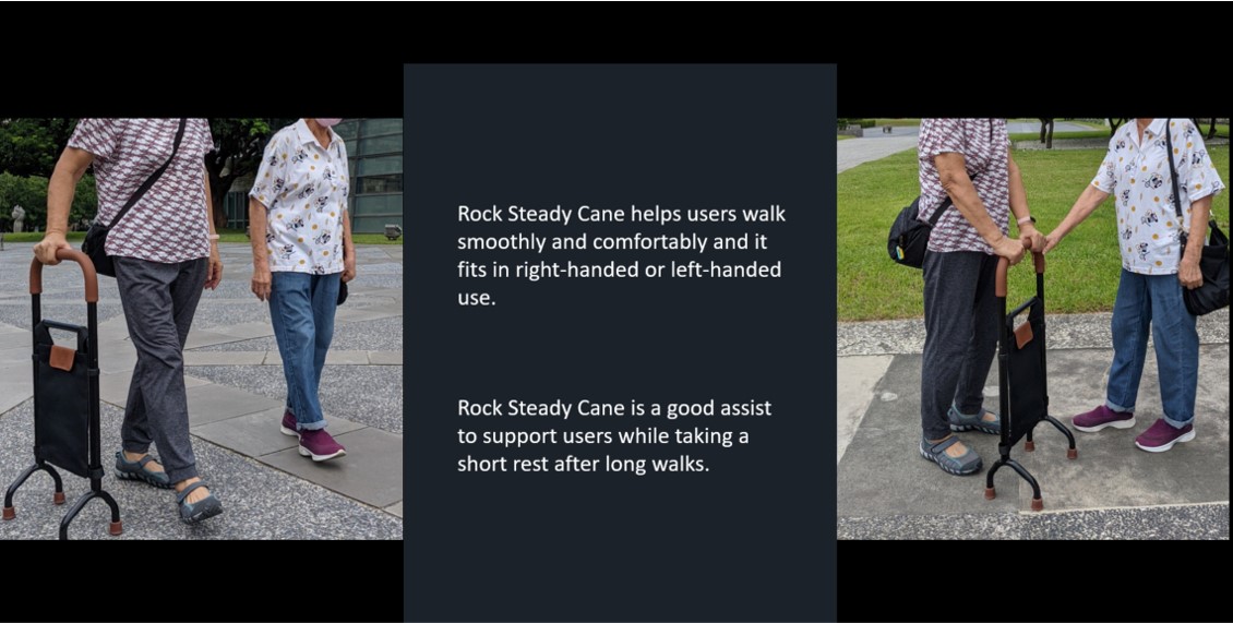 Rock Steady Cane - Walking