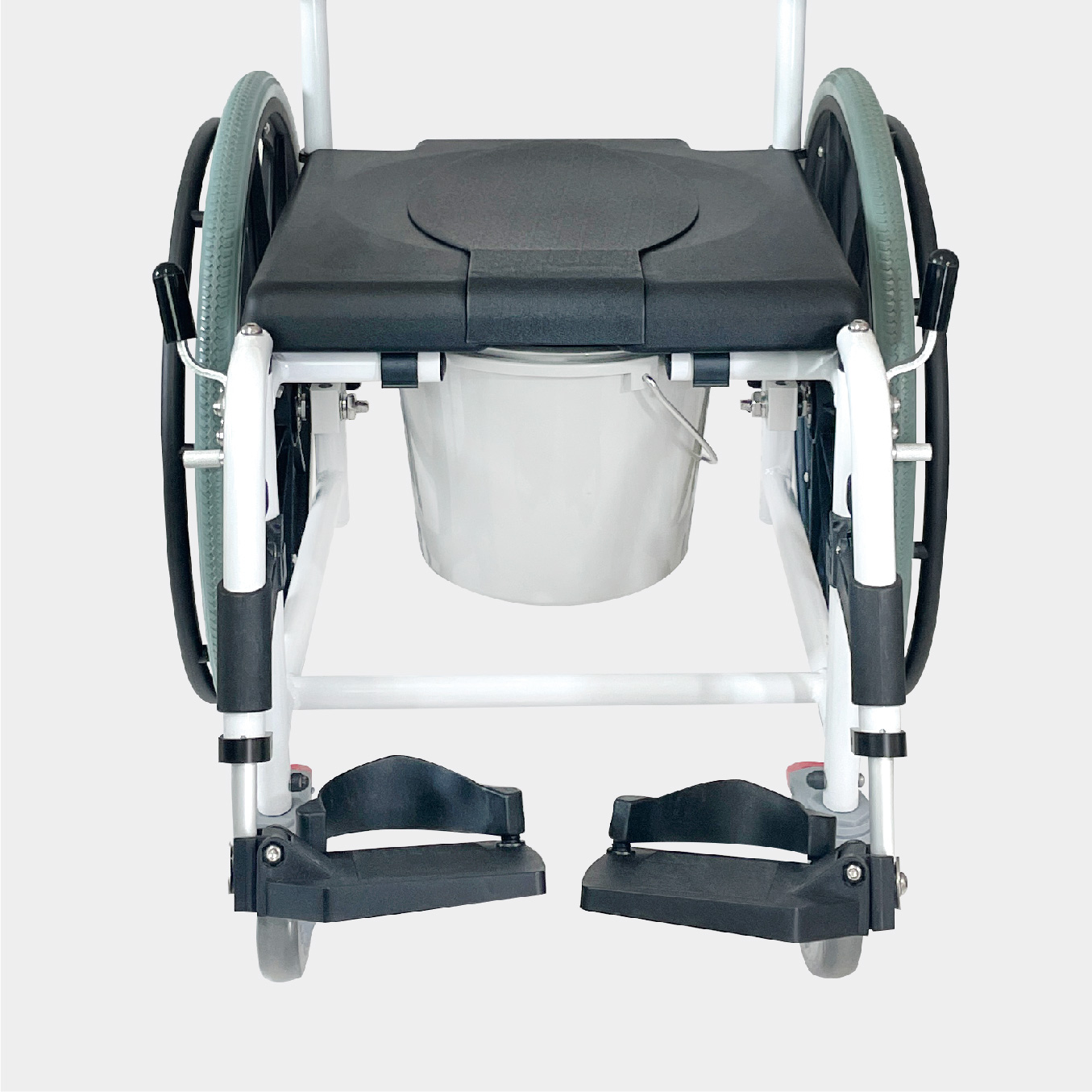 wheels and footrests 24