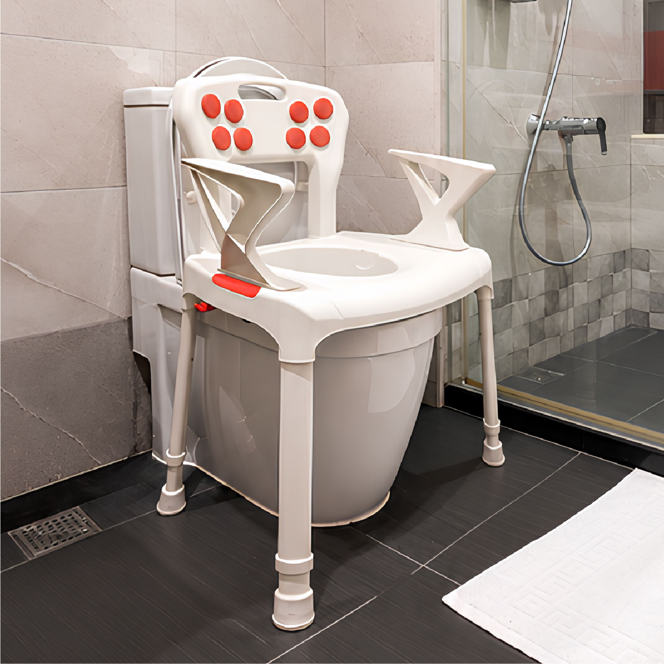Commode Chair / Plastic Shower 3 Commode Chair / Plastic Shower - Image 3
